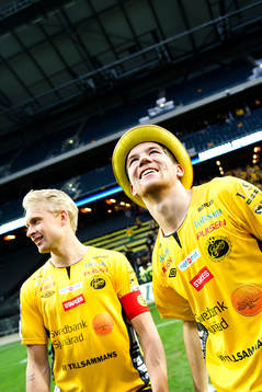 Elfsborgs Johan Larsson och Marcus Rohdén