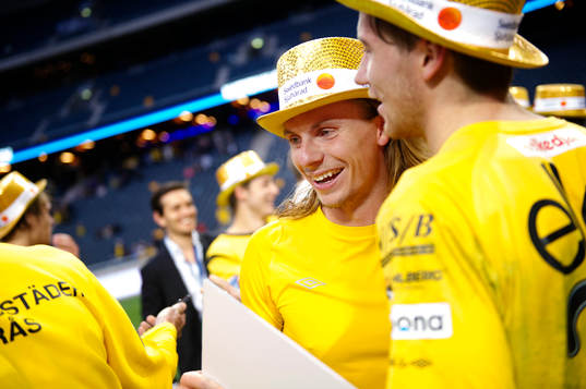 Elfsborgs Niklas Hult jublar