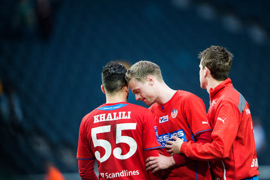 Helsingborgs Abdul Khalili, Peter Larsson och Jesper