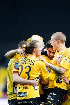 Elfsborgs spelare jublar