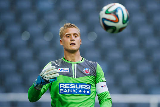 Helsingborgs målvakt Pär Hansson