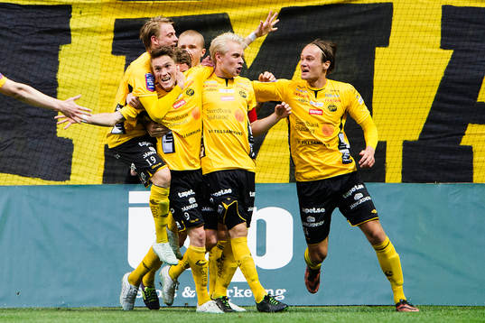 Elfsborgs Lasse Nilsson jublar