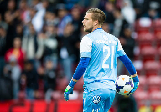 Syrianskas målvakt Magnus Berglöf