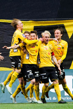 Elfsborgs Lasse Nilsson jublar