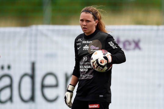Jitex målvakt Jennifer Falk