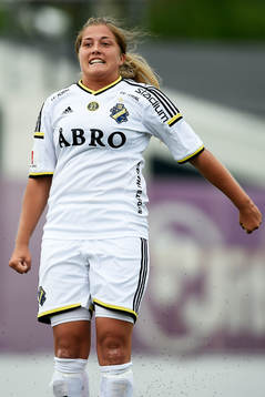 AIKs Filippa Angeldal jublar