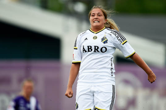 AIKs Filippa Angeldal jublar