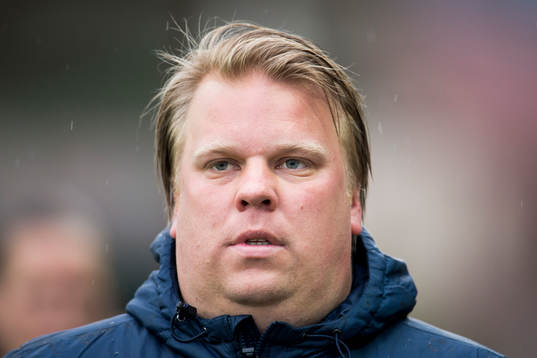 Eskilstunas tränare Viktor Eriksson