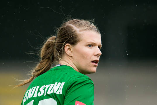Eskilstunas målvakt Emelie Lundberg