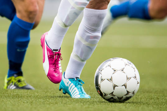 Rosengårds Therese Sjögran har nya fotbollsskor