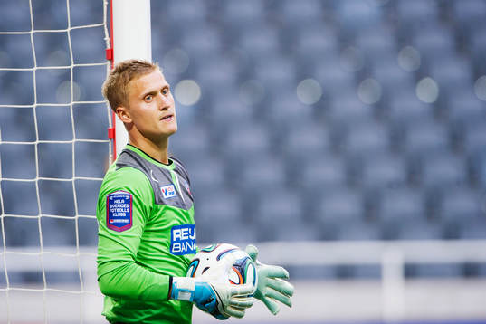 Helsingborgs målvakt Pär Hansson