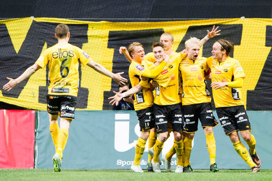 Elfsborgs Lasse Nilsson jublar