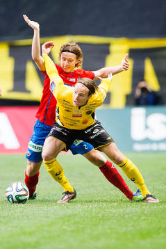 Helsingborgs Carl Johansson och Elfsborgs Viktor Prodell