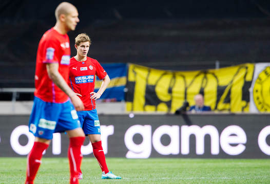 Helsingborgs Emil Krafth deppar