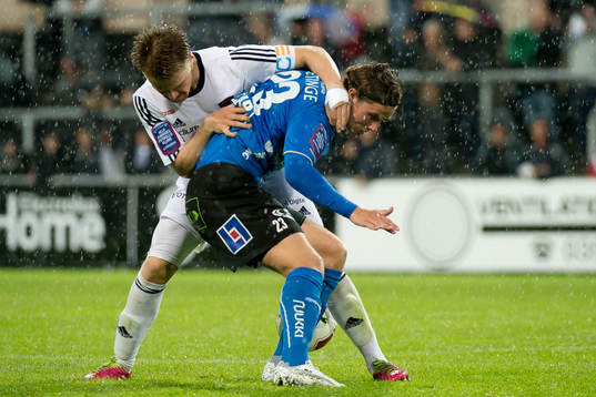 Brommapojkarnas Jacob Une Larsson och Halmstads Marcus