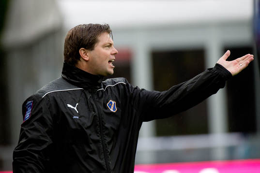 Halmstads tränare Jens Gustafsson