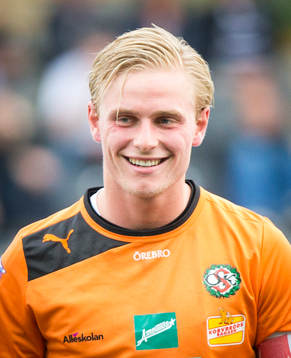Örebros målvakt Jacob Rinne