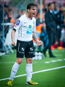 Örebros Nordin Gerzic jublar