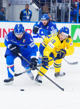 Italiens Daniel Sullivan utmanas av Sveriges Calle Järnkrok