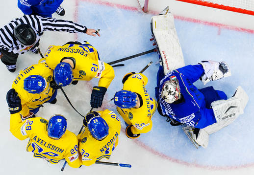 Sveriges Oscar Möller, Dick Axelsson, Jimmie Ericsson,