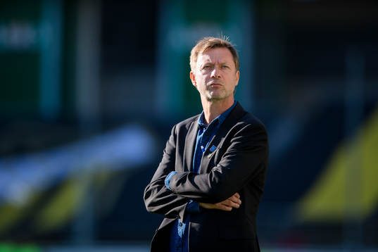 Häckens tränare Peter Gerhardsson