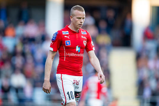 Kalmars Tobias Eriksson deppig