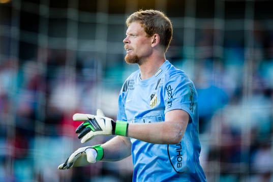 Häckens målvakt Christoffer Källqvist