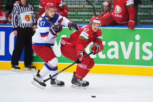 Rysslands Vadim  Shipachyov och Vitrysslands Roman