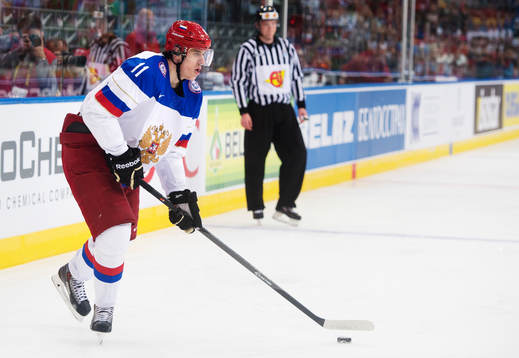 Rysslands Yevgeni Malkin