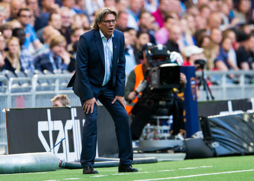 Djurgårdens tränare Per Olsson