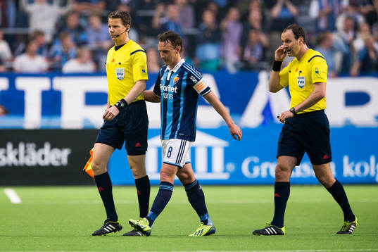 Linjedomare Daniel Wärnmark, Djurgårdens Andreas
