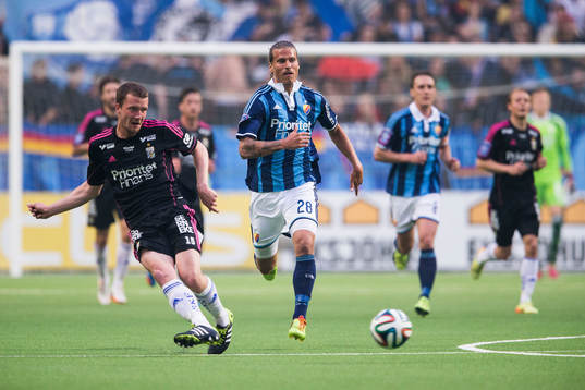 IFK Göteborgs Jakob Johansson och Djurgårdens Aleksandar