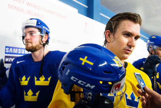 Mattias Ekholm och Mikael Backlund
