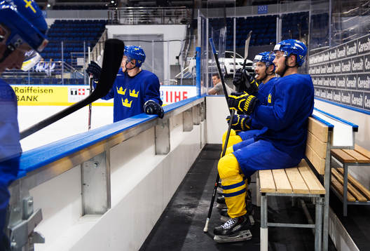 Niclas Burström, Mattias Sjögren och Niclas Andersén på