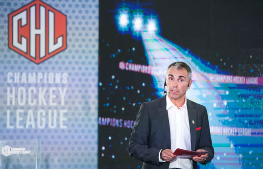 Martin Baumann, vd för Champions Hockey League
