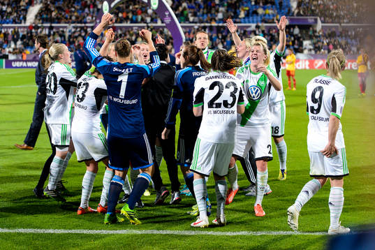 Wolfsburg jublar