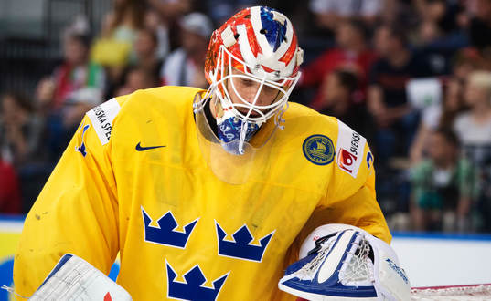 Sveriges målvakt Anders Nilsson