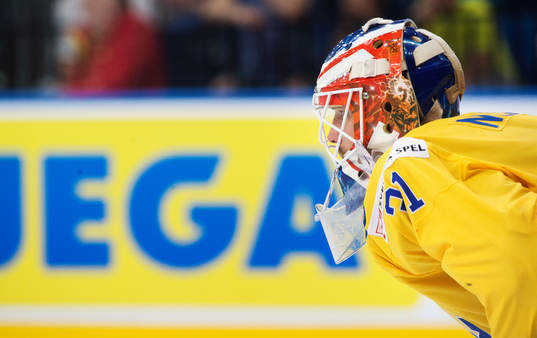 Sveriges målvakt Anders Nilsson
