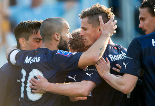 Malmös Guillermo Molins har gjort 0-1 i