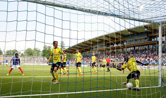 Mål 1-0 av Åtvidabergs Victor Sköld