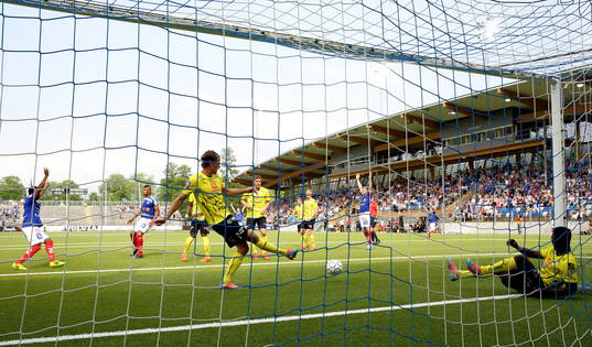Mål 1-0 av Åtvidabergs Victor Sköld