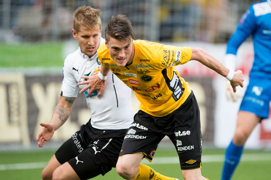 Elfsborgs Lasse Nilsson och Örebros Daniel Björnqvist