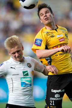 Elfsborgs Henning Hauger och Örebros Karl Holmberg