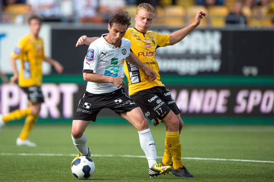 Örebros Nordin Gerzic och Elfsborgs Per Frick