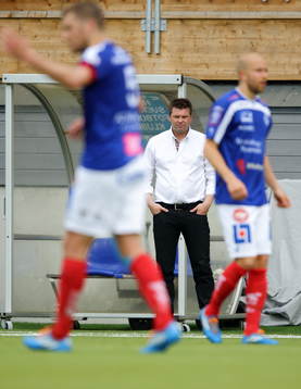 Halmstads tränare Jens Gustafsson