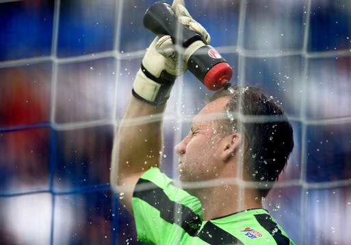 Åtvidabergs målvakt Henrik Gustavsson