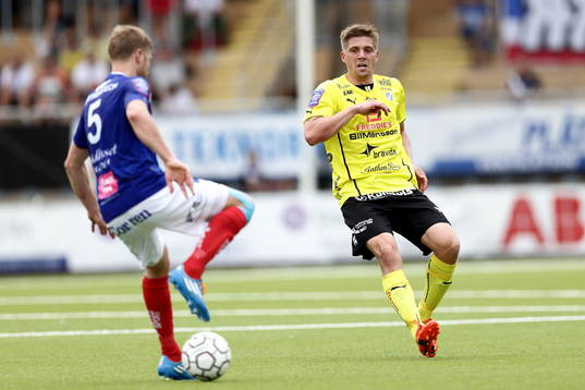 Halmstads Mikael Boman och Åtvidabergs Daniel