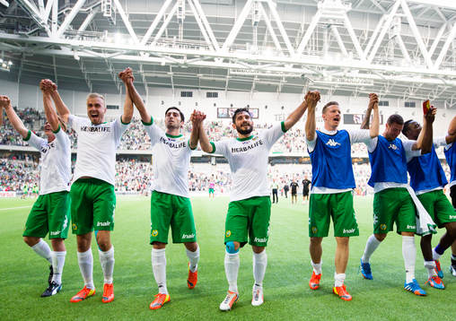 Hammarbys spelare tackar publiken
