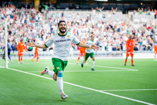 Hammarbys Pablo Piñones-Arce jublar