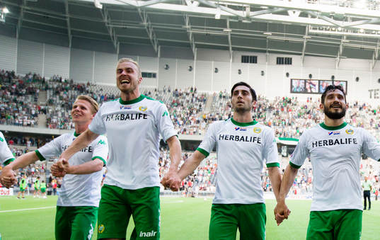 Hammarbys spelare tackar publiken